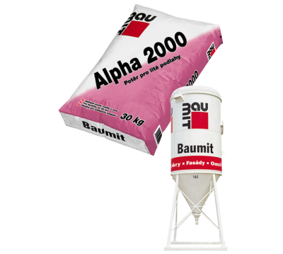 Samonivelační potěr Baumit anhydrid ALPHA 2000 30kg od 25mm